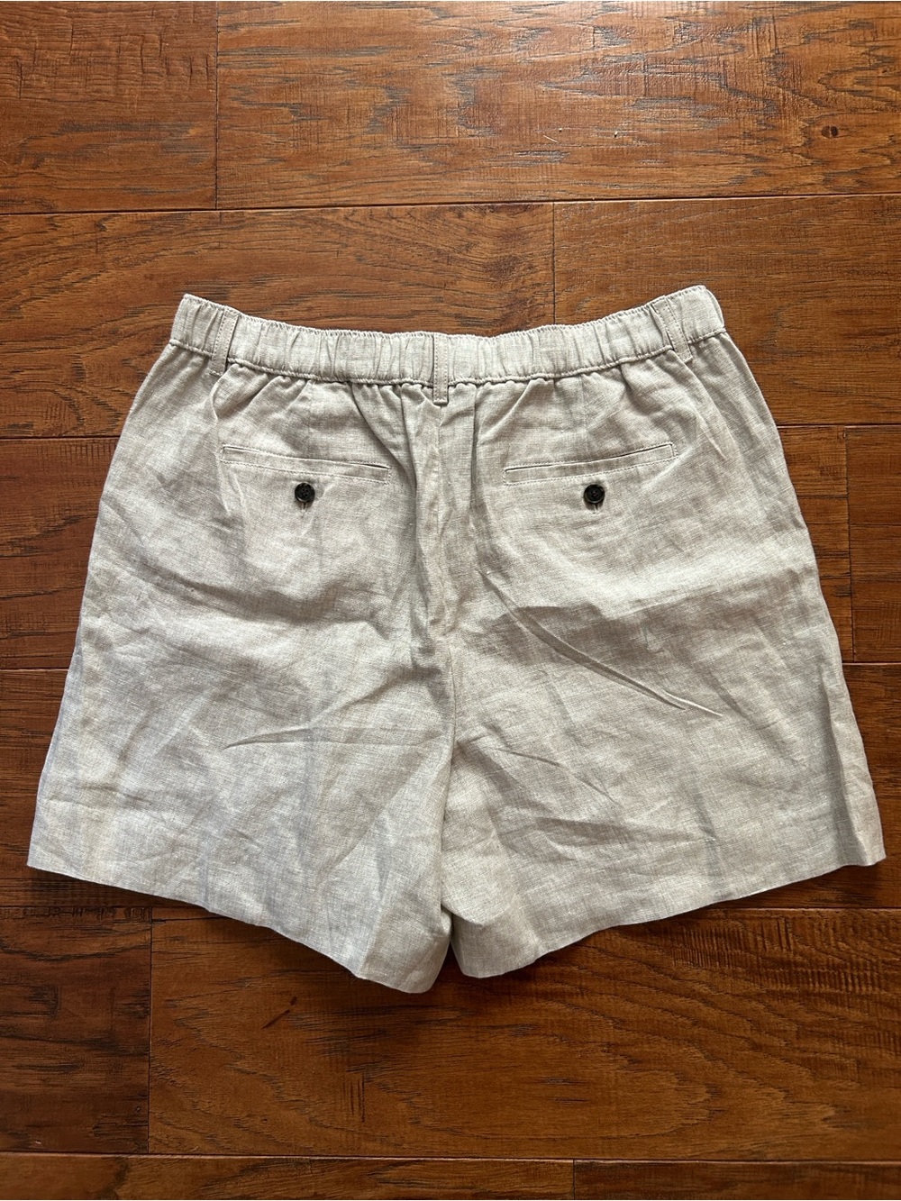 6" Harbor short in linen - Picture 5 of 5